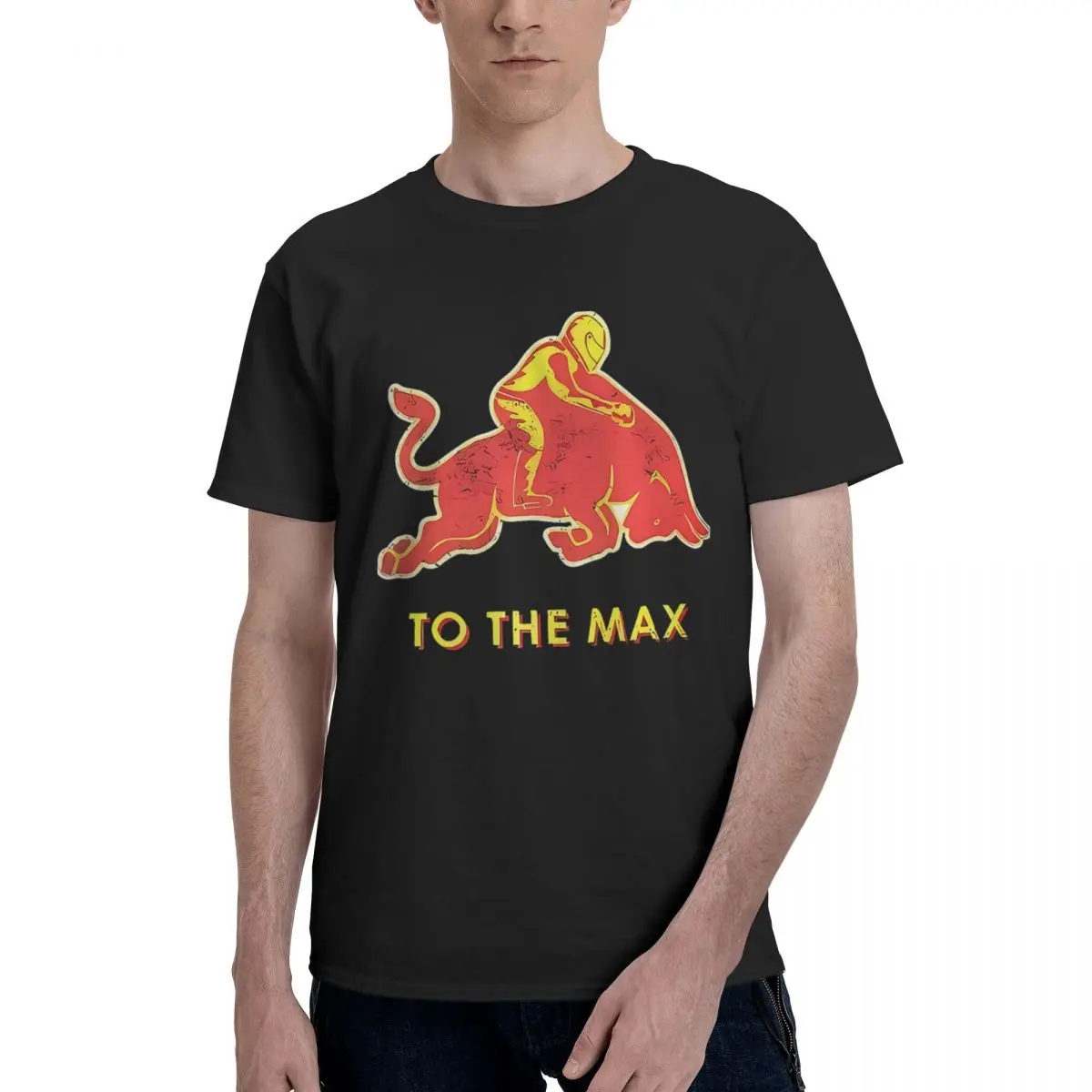 Verstappen To The Max, повседневные дышащие удобные топы из 100% хлопка, футболка с короткими рукавами, забавная рубашка