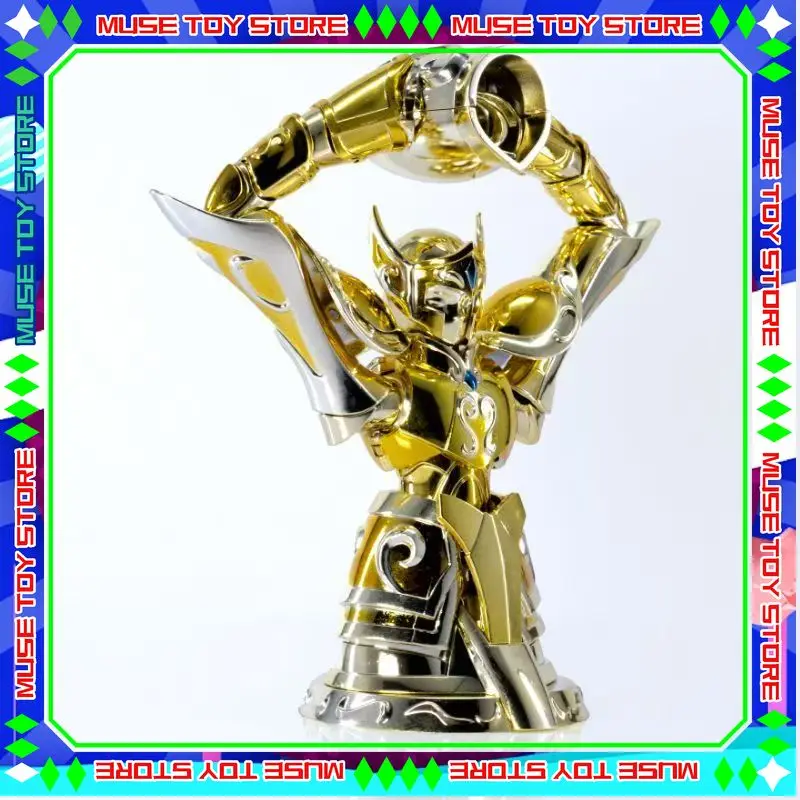 Фото Модель CS Saint Seiya Myth Cloth Водолей ТВ/24K версия Тотем Золотые рыцари Зодиака Аниме Металлические доспехи Фигурки Игрушки №3