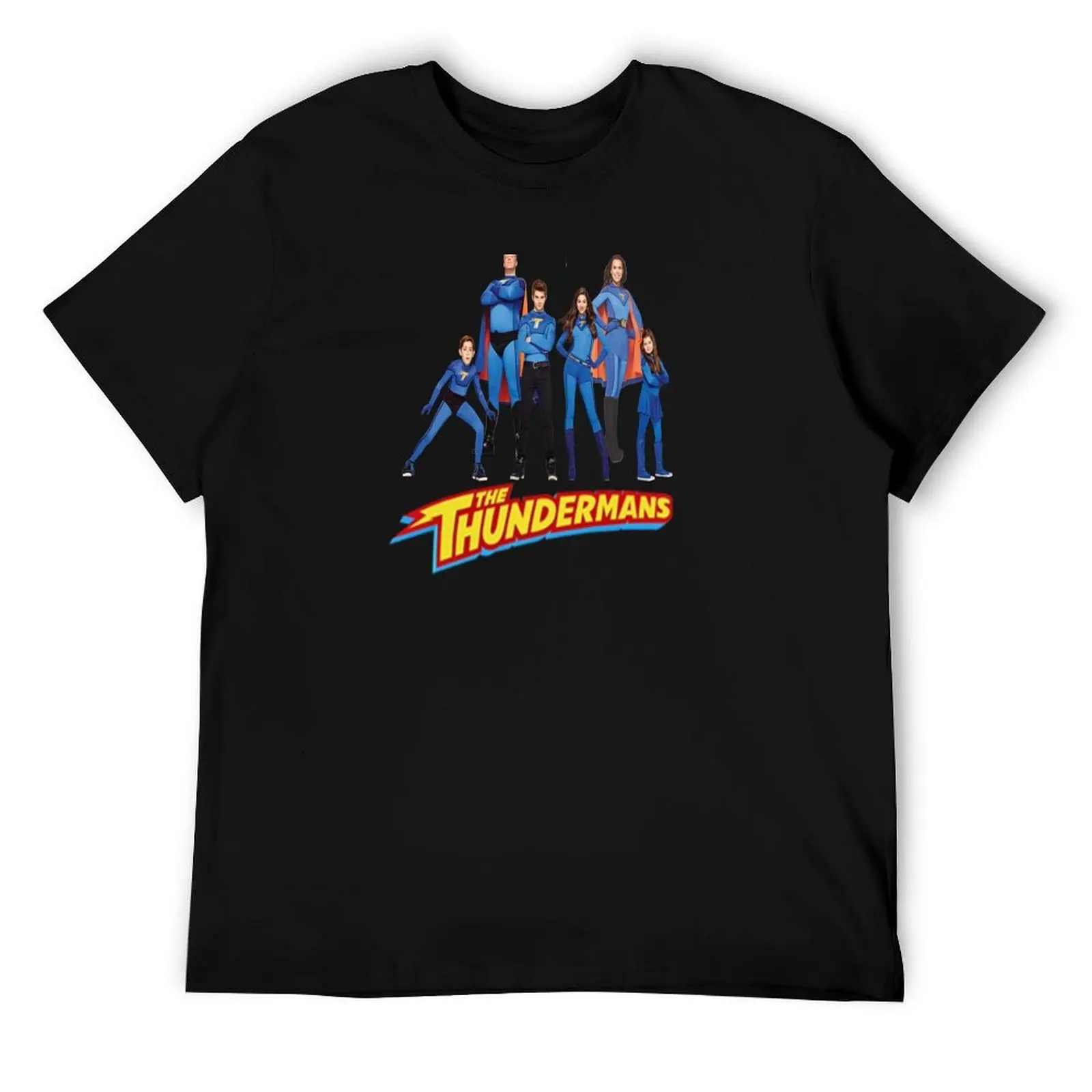 Футболка Thundermans, хлопковая футболка с индивидуальным принтом, комплект футболок