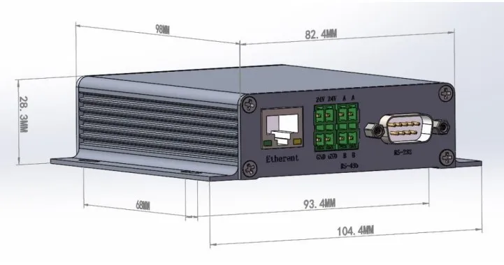 Полупроводниковый считыватель 134,2 кГц, транспондер Modbus RTU HDX, фиксированный считыватель чипов, стеклянная бирка, Считыватель RFID, записывающее устройство (art.: 3920c2c3ffcfb) - 3920c2c3ffcfb