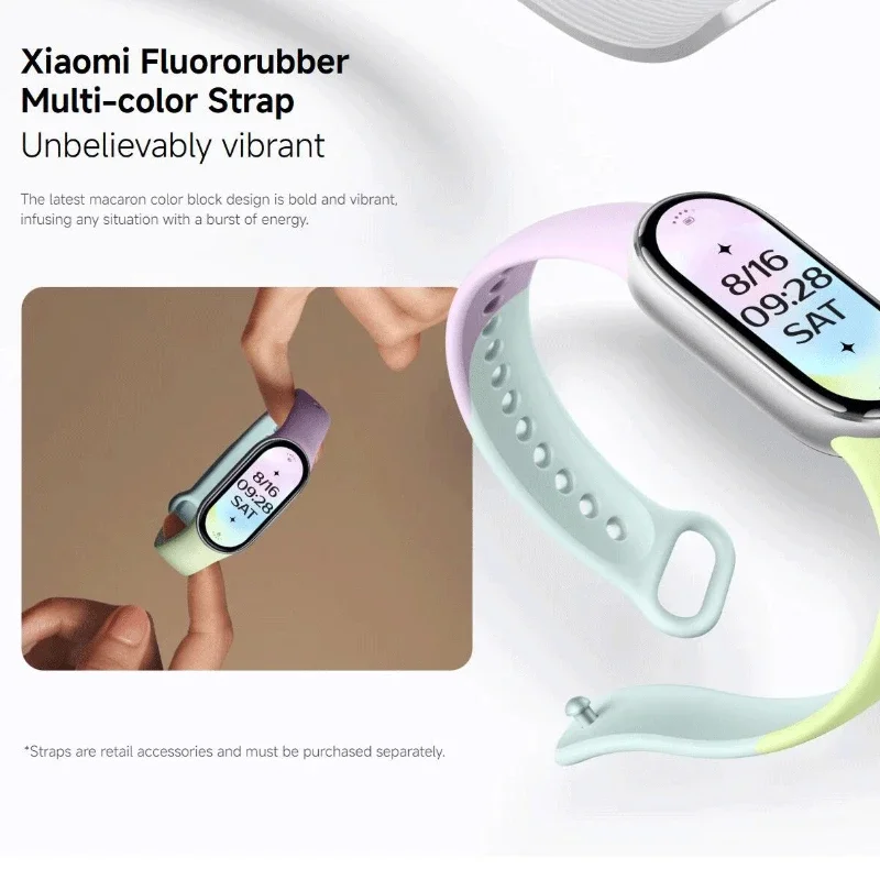Фото Новые спортивные режимы Xiaomi Mi Band 10 150, 21-дневный срок службы батареи, управление сна, управление здоровьем, умные часы Xiaomi Hyperos 2 №3