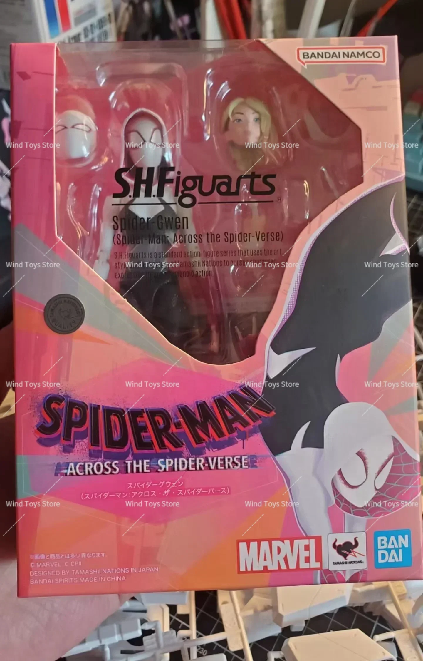Оригинальные коллекционные предметы Bandai Spider Man S.H. Figuarts Гвен Майлз Моралес Человек-Паук Экшн Персонаж Стихи Игрушка Сборная Модель (art.: 3920cfd7936de) - 3920cfd7936de