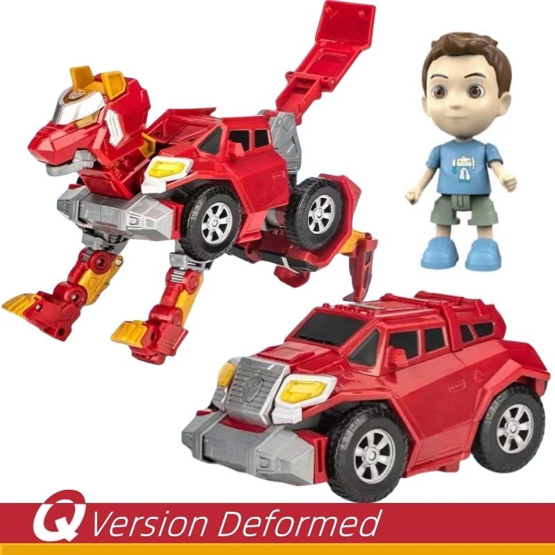НОВЫЙ Q-версия Hello Carbot Big Transform Robot Mecha Model Kit STEM Toys Деформация Фигурка Детский подарок на день рождения для мальчиков 6-12 лет