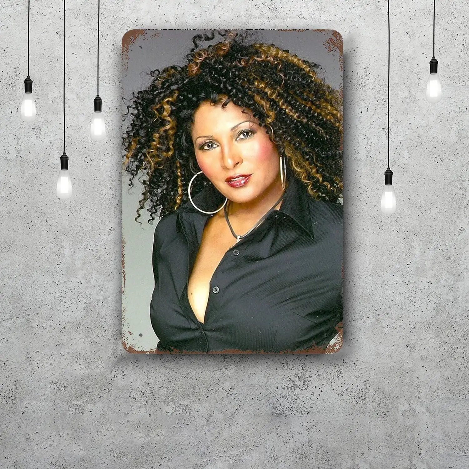 Фото pam Grier Декор Плакат Винтаж Оловянная Вывеска Металлическая Вывеска Декоративная Табличка для Паба Бар Человек Пещерный Клуб Украшение Стены №4