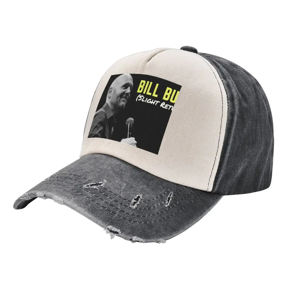 Kons Bill Burr rame slight return Бейсбольная кепка Шляпа дальнобойщика Шляпа Мужская шляпа от солнца Пляжные мужские шляпы Женские