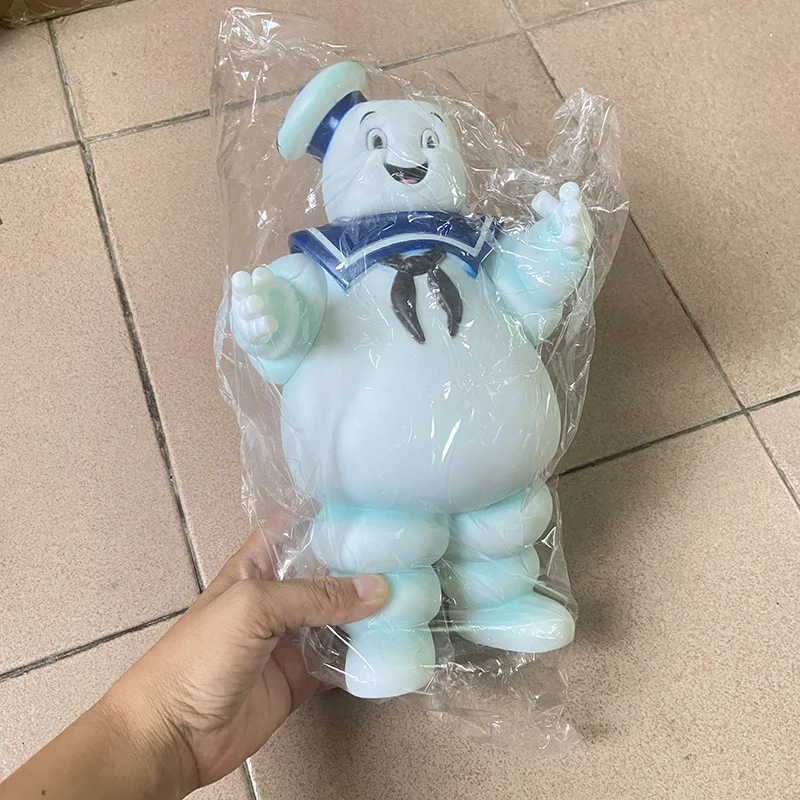 Фильм «Охотники за привидениями» StayPuft Marshmallow Man, фигурка из ПВХ, фигурка, игрушка, модель, статуя, новинка, без коробки Игровые фигурки и трансформеры