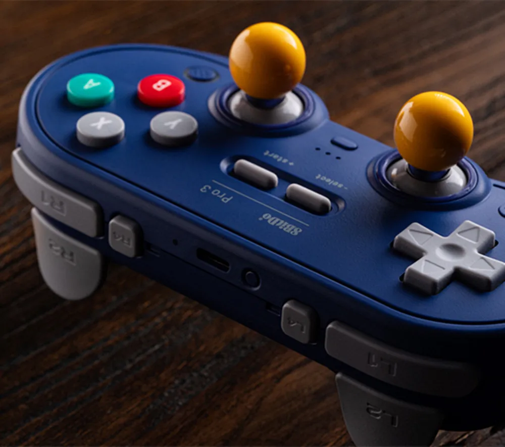 Фото Адаптер 8BitDo 2,4G, контроллер Pro 3, Bluetooth-геймпад с зарядной док-станцией для Apple iOS для Switch/Windows 10 Android/SteamOS №4
