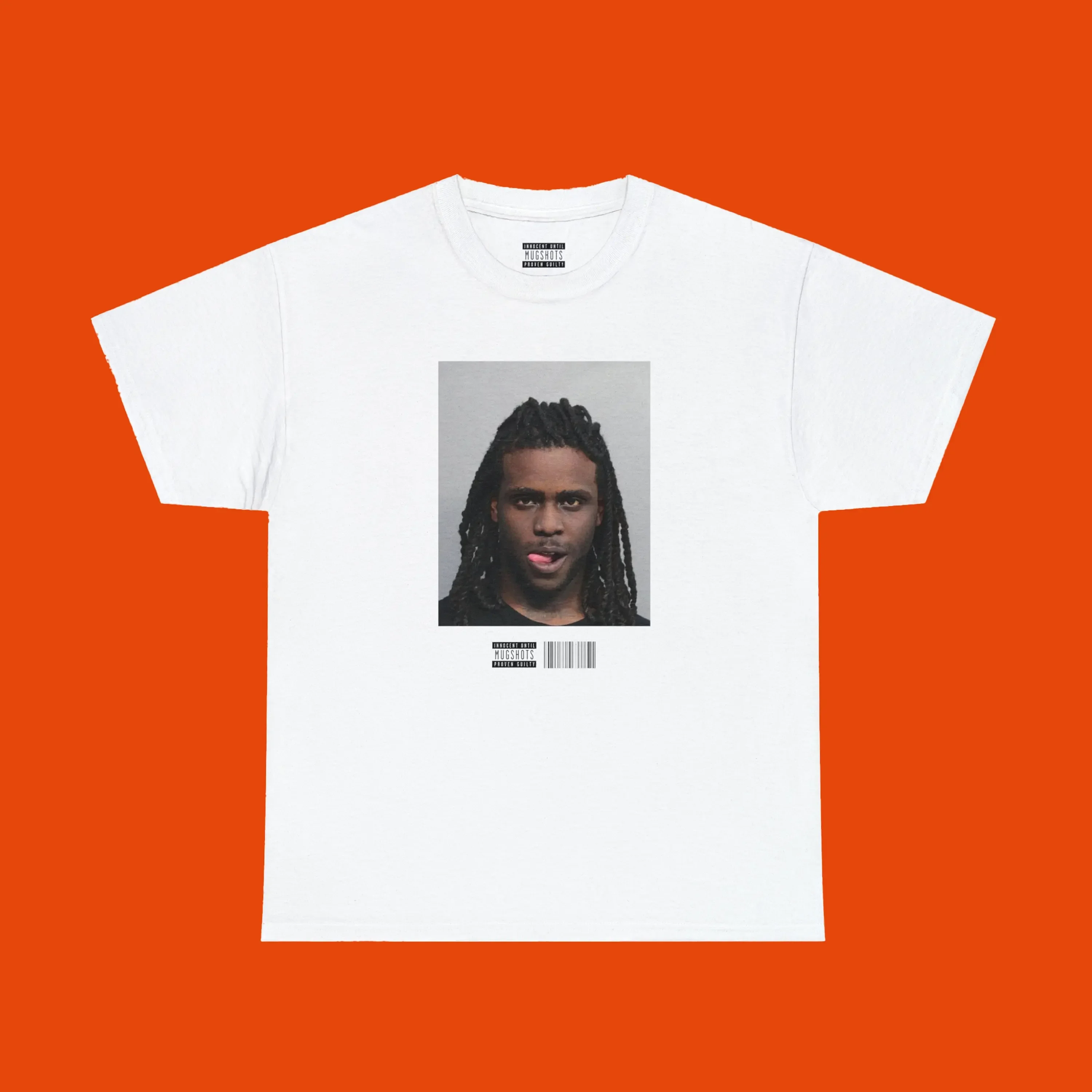 ФУТБОЛКА Chief KEEF Mugshot CELEBRITY Y2k, модная рэп-футболка