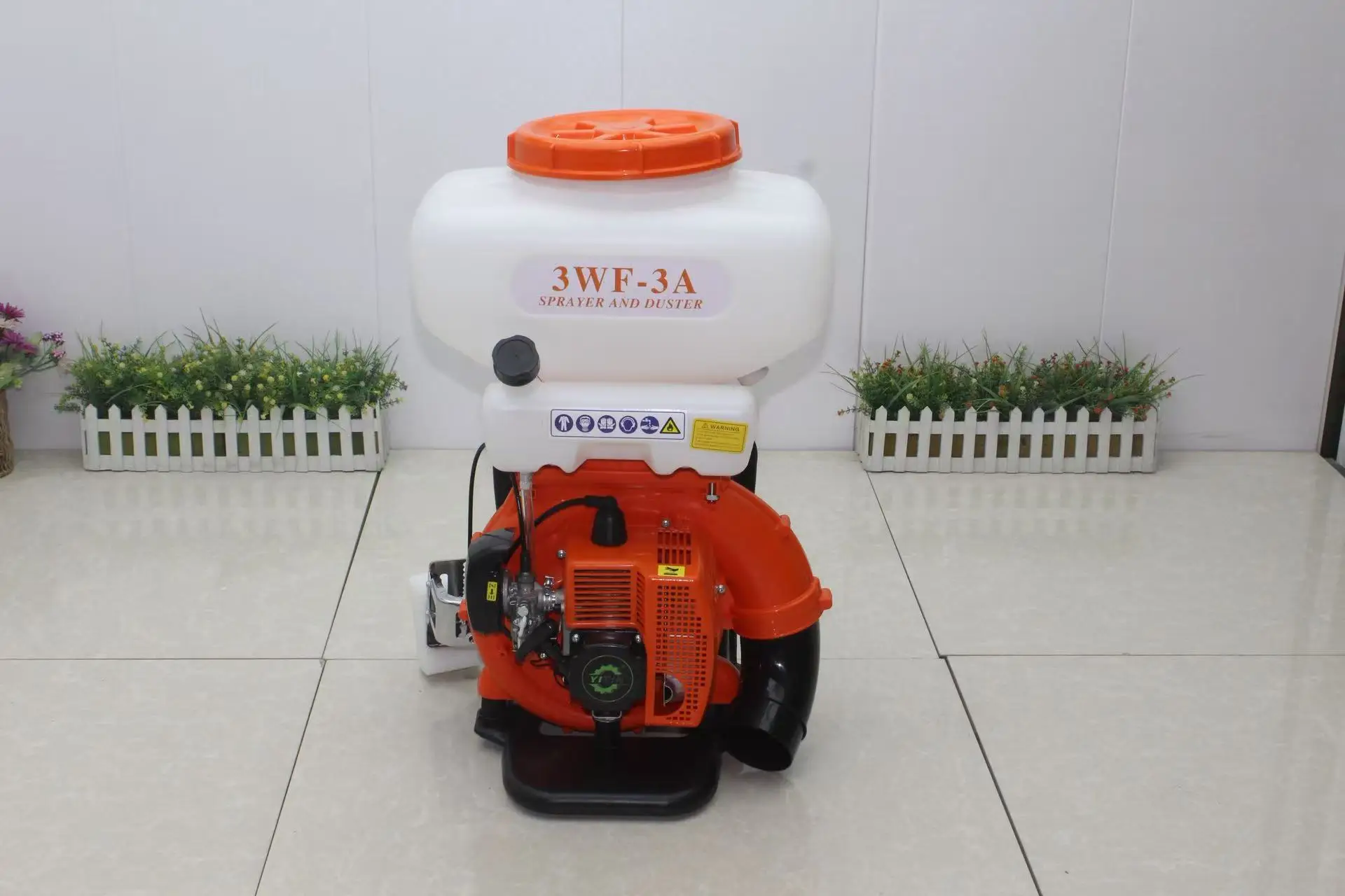 3WF-3A Рюкзак Mister Duster и опрыскиватель с 2-тактным газовым двигателем 41,5CC, сельскохозяйственный опрыскиватель для удобрений 14 л/20 л/26 л