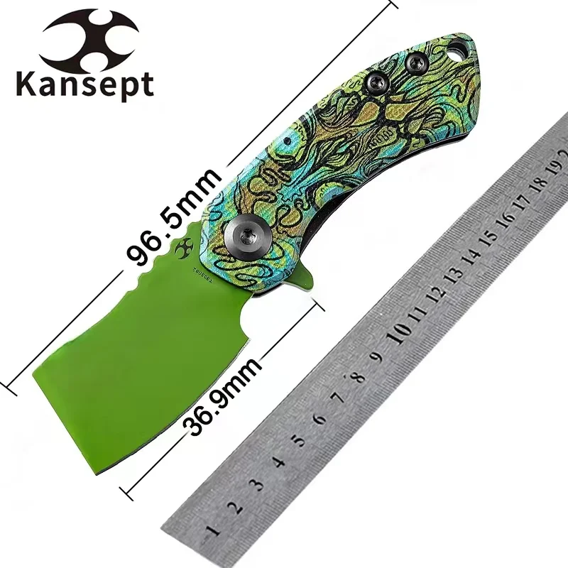 Мини-карманные ножи Kansept Mini Korvid T3030B1/B2, лезвие 154 см с ручкой G10, инструменты Koch, разработанный складной нож для кемпинга