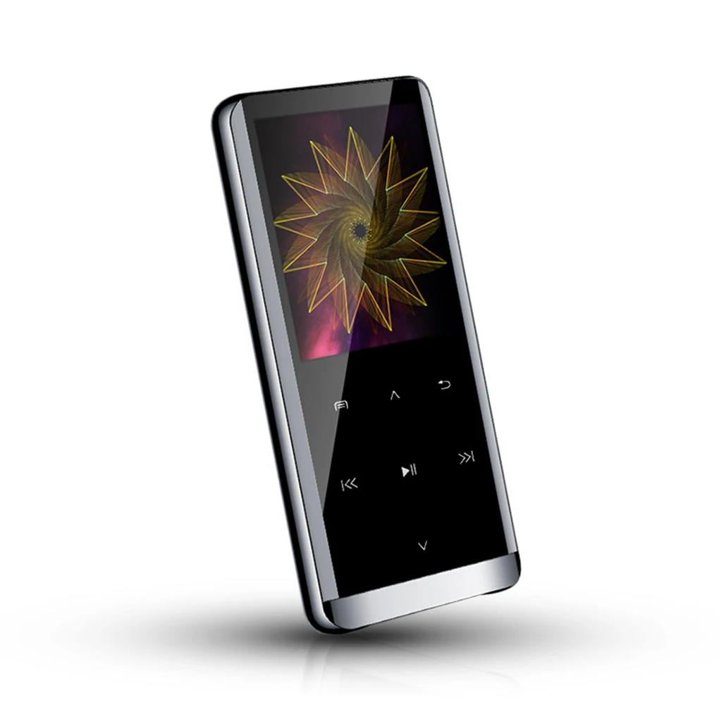 Металлический сенсорный MP3 MP4 музыкальный плеер Bluetooth поддерживает карты с FM-будильником шагомер электронная книга Built-in динамик мини mp3-плеер
