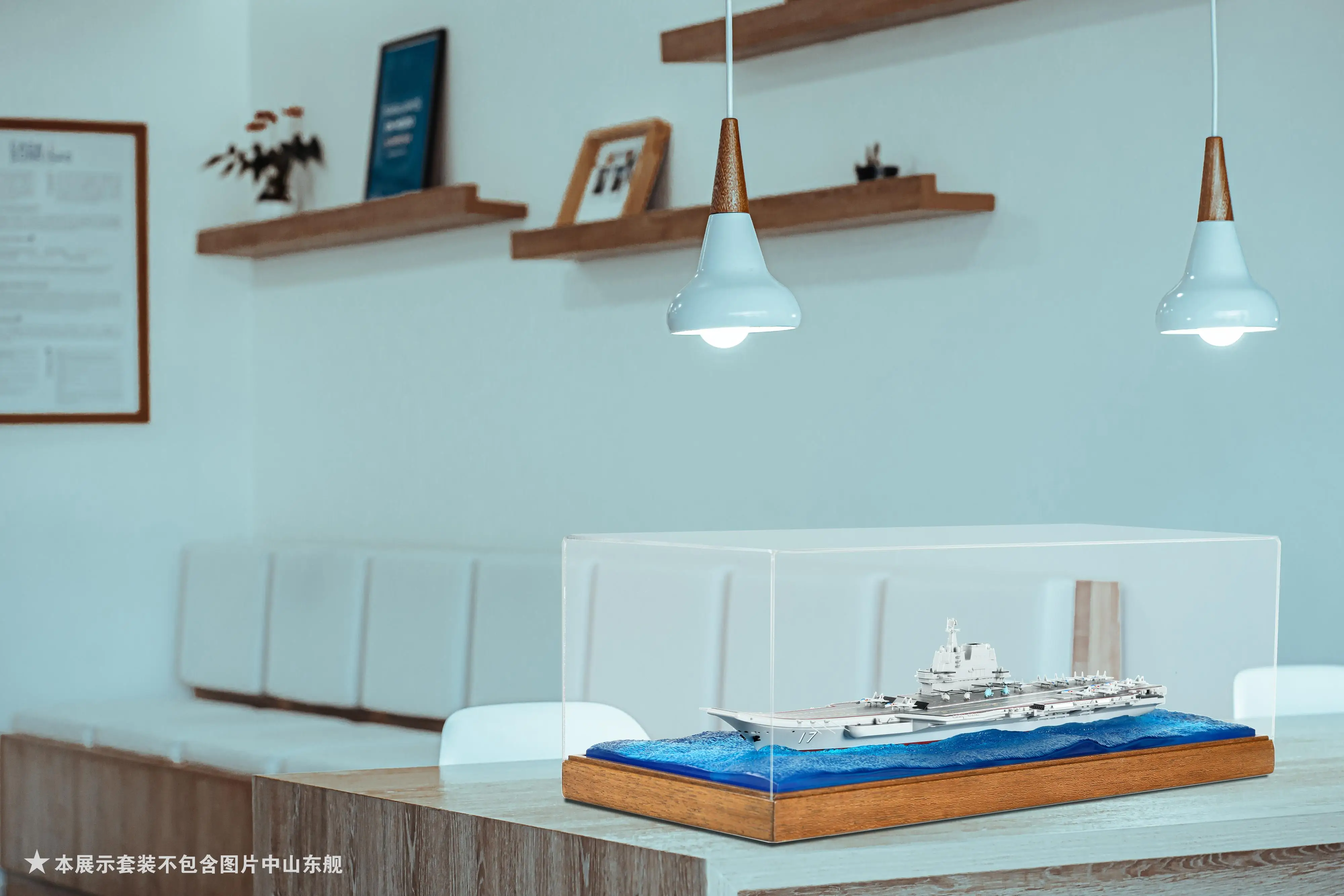 Meng женская модель в масштабе 1/700, дисплей для морской пейзажа, костюм для китайского флота, Shandong, корабль SPS-083/PS-006