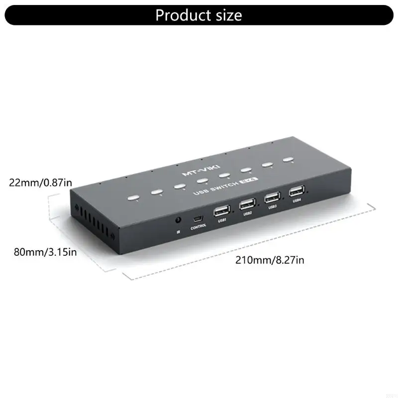 USB -ручное устройство распечатки устройства восемь компьютеров Поделитесь 4 USB -устройства для клавиатур (art.: 3920cc874b62d) - 3920cc874b62d