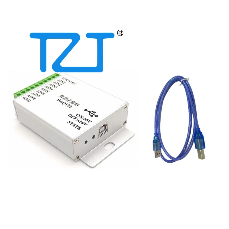 Карта сбора данных TZT DAQ122 Карта DAQ поддерживает 8-канальный 16-битный синхронный выбор в реальном времени 200K