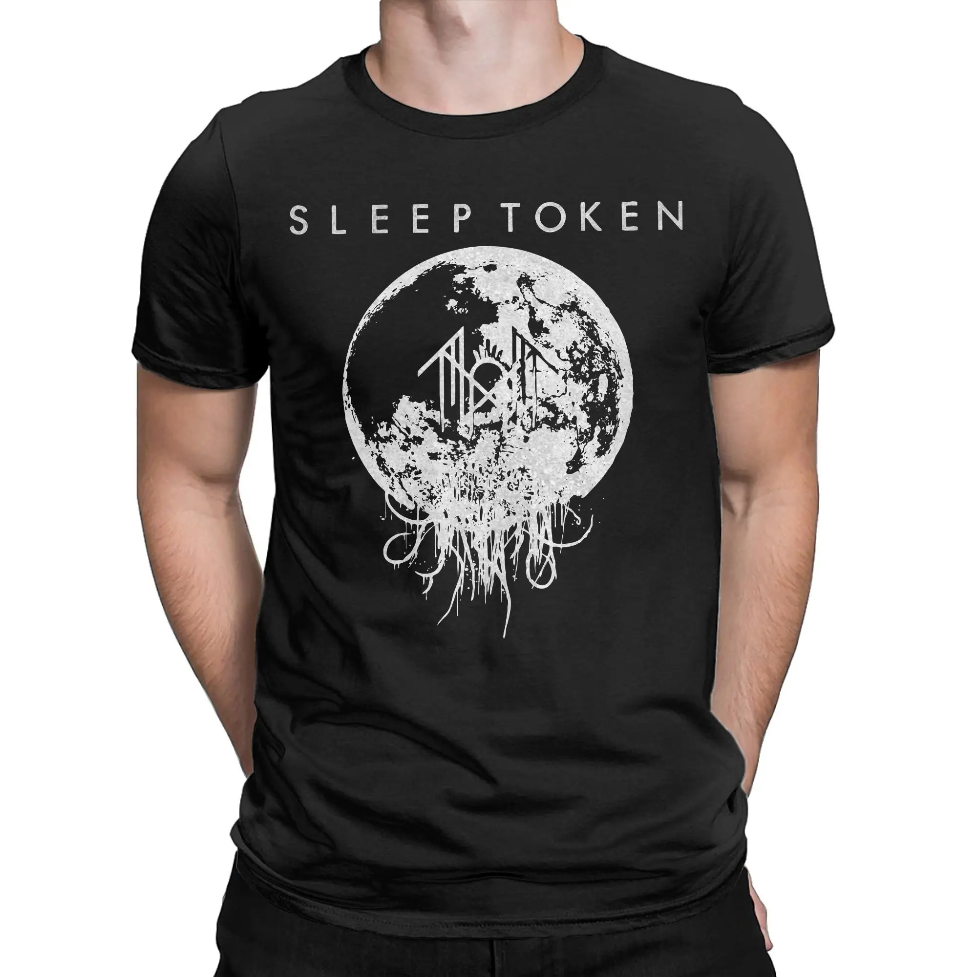 Фото Take Me Back To Eden Sleep Metal Tokens T Shirt Men Women's Pure Cotton T-Shirts Round Collar  Tee Shirt Plus Size №2