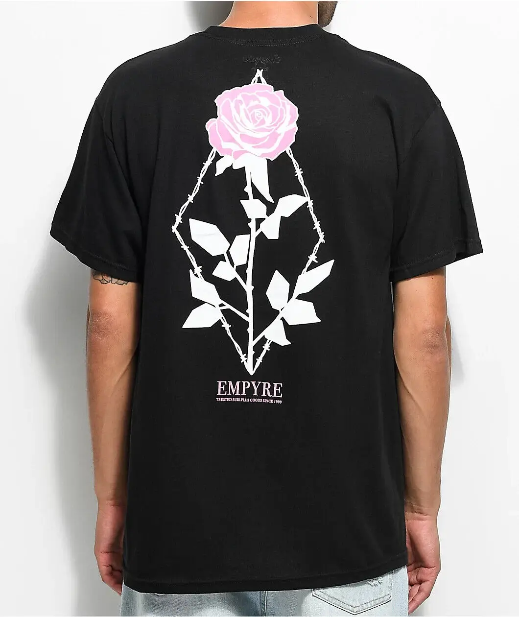Empyre Мужская футболка Eden Flora Rose Black, новинка 3Xl