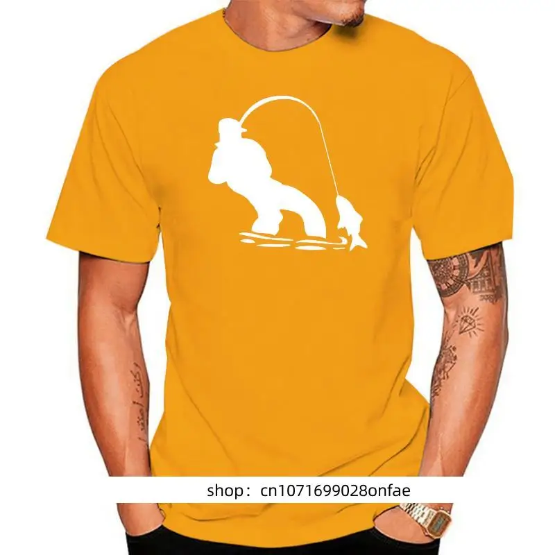 Kaus Asli Lengan Pendek Desain Kain Swag Fly Fishinger Nelayan Pria Ali Kaus Online Bagus T Shirt for Pria