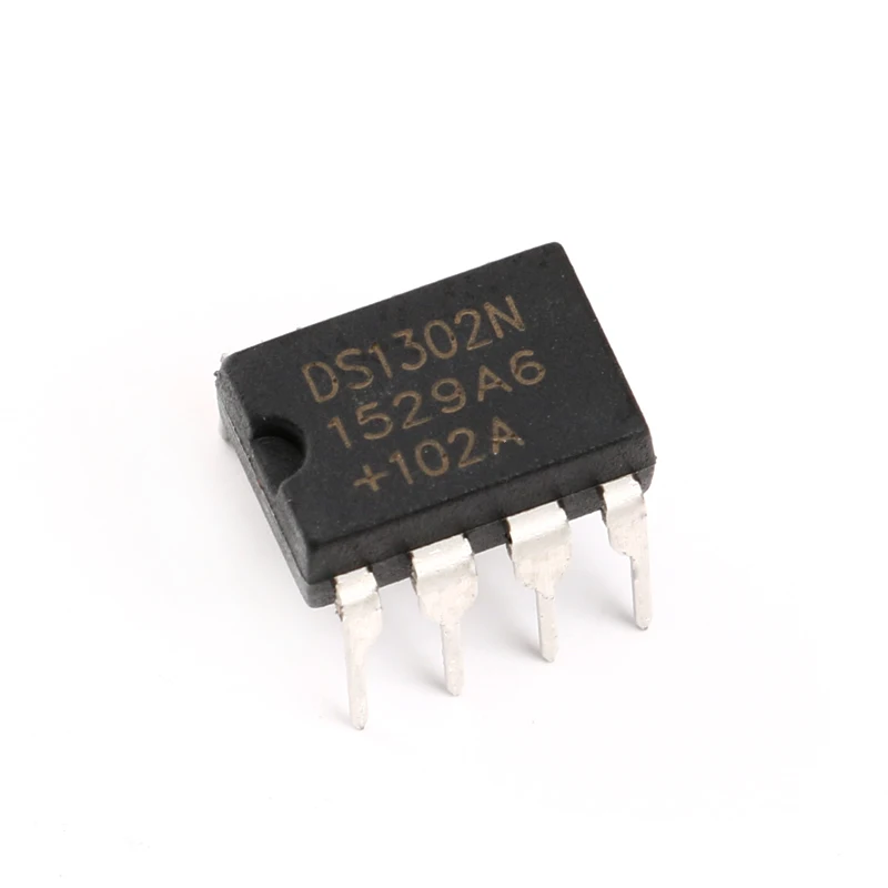 10 шт./упаковка, новый оригинальный встроенный чип DS1302 + для часов в режиме реального времени, 3-проводной последовательный чип DIP-8