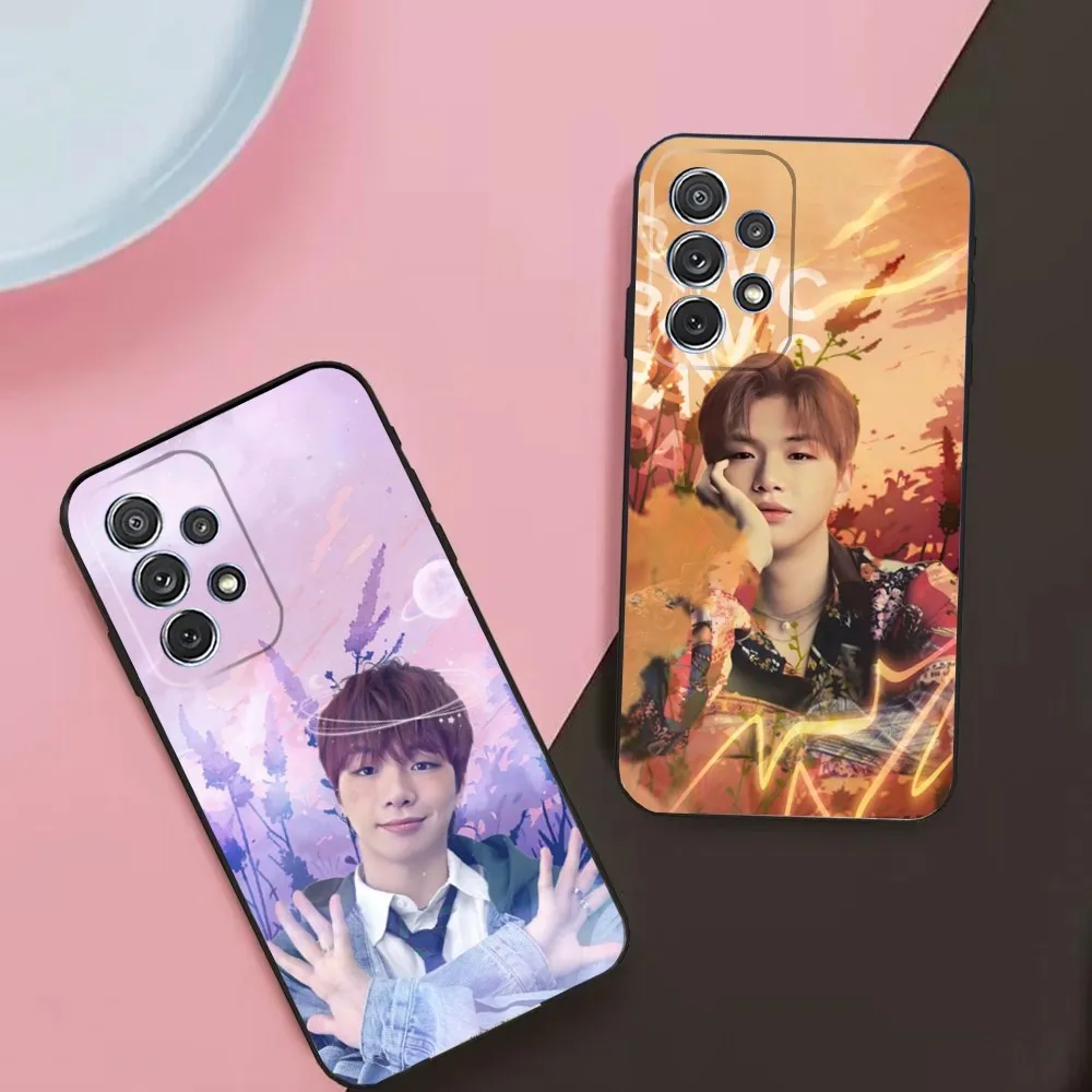 Чехол для телефона Kpop Singer Kang Daniel для Samsung Galaxy A13, A21s, A22, A31, A32, A52, A53, A71, A80, A91, мягкий черный чехол для телефона