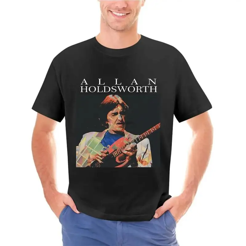 Новая мужская футболка Allan Holdsworth гитариста США, все размеры