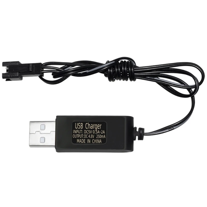 4,8 В мА USB зарядное устройство кабель адаптера питания с разъемом SM 2P для Ni-cd RC для автомобилей