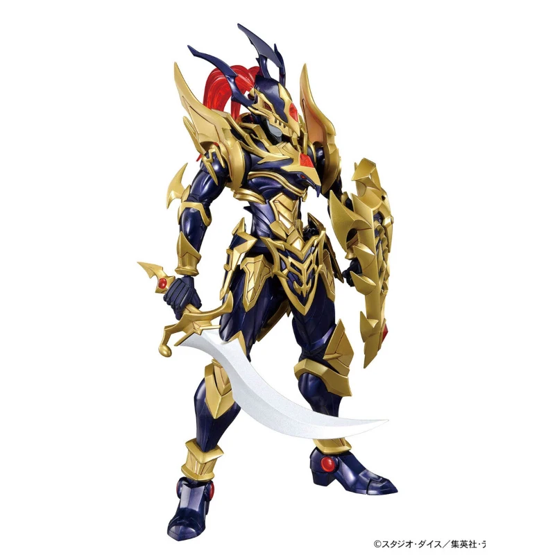 Фото Фигурка Bandai со стандартным усилением Yu-gi-oh, поединки монстров, черный блеск, солдат FRS, коллекционные сувенирные Игрушки для мальчиков, подарок №5