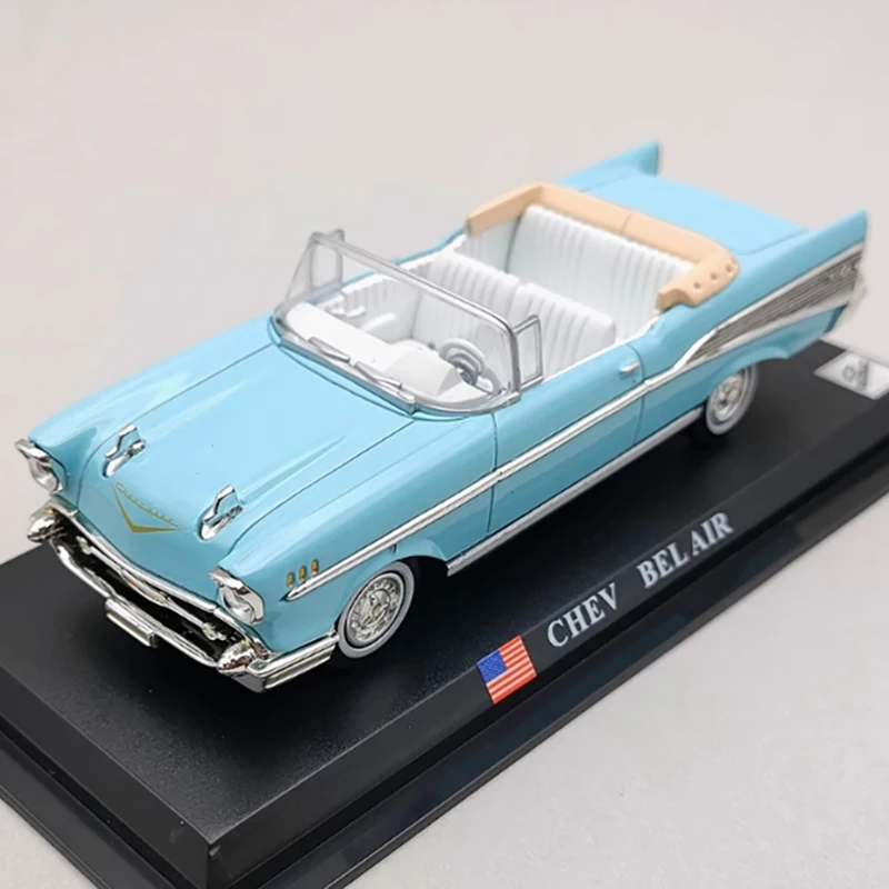 Delprado 1:43 BEL AIR модель автомобиля из сплава, статическая коллекция, украшенные рождественскими подарками, праздничные подарки, игрушки
