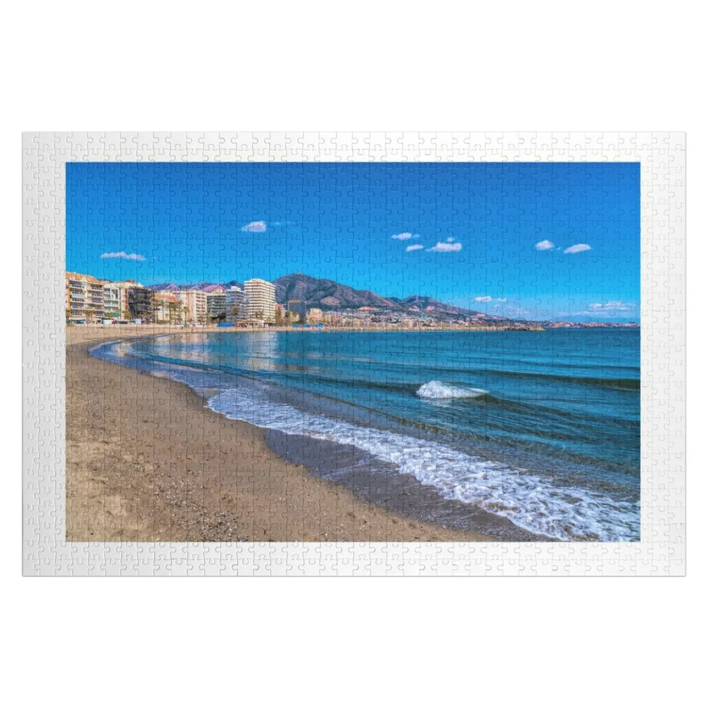 Fuengirola Beach Playa de San Francisco Costa del Sol Испания Пазл на заказ Подарки Рождественские подарки Пазл