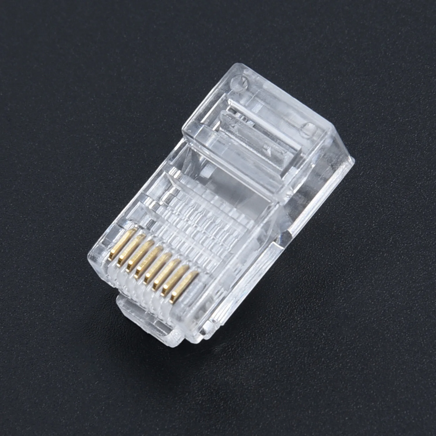 Фото Сетевой кабельный разъем CAT6 RJ45, 50/100 шт., модульный коннектор RJ45, Сетевой коннектор CAT6 №4