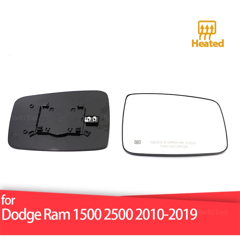 Боковой Подогрев Электрический широкоугольный крыло зеркало стекло для Dodge Ram 1500 2500 2010-2019 аксессуары