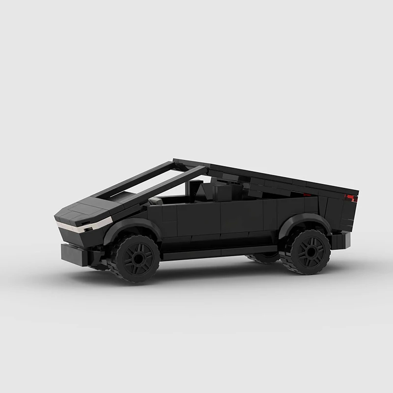 Cybertruck MOC автомобиль, Новый энергетический технический автомобиль, Классическая модель, строительный блок, гоночный кирпич, игрушка, рождественский подарок, креативный город