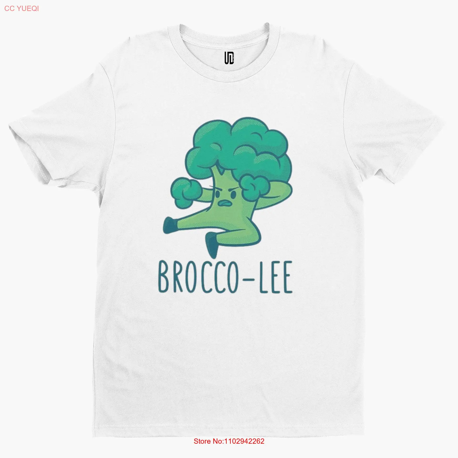 Футболка Brocco Lee, комедия, забавный фильм, мультфильм, карате, Брюс, длинные или короткие рукава
