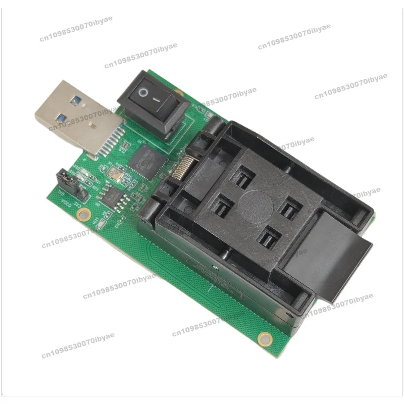 Подходит для разъема USB 3.0 GL3224, стандартная испытательная стойка EMMC 2in1 BGA153 с основным управлением
