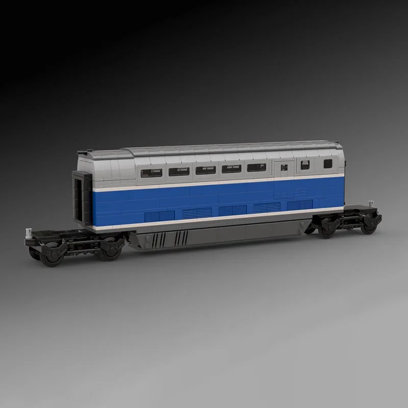 Фото Строительные блоки Moc TGV, дуплексная технология, модульные кирпичи, модель подарков, рождественские игрушки, наборы «сделай сам», сборка №4