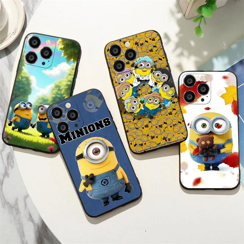 Фото CK-4 B-Banana Blue B-Minions Чехол для телефона Realme C11 C15 C17 8 8i 9i V11 V11S C21Y C25Y C20 C20A C25S Pro №3