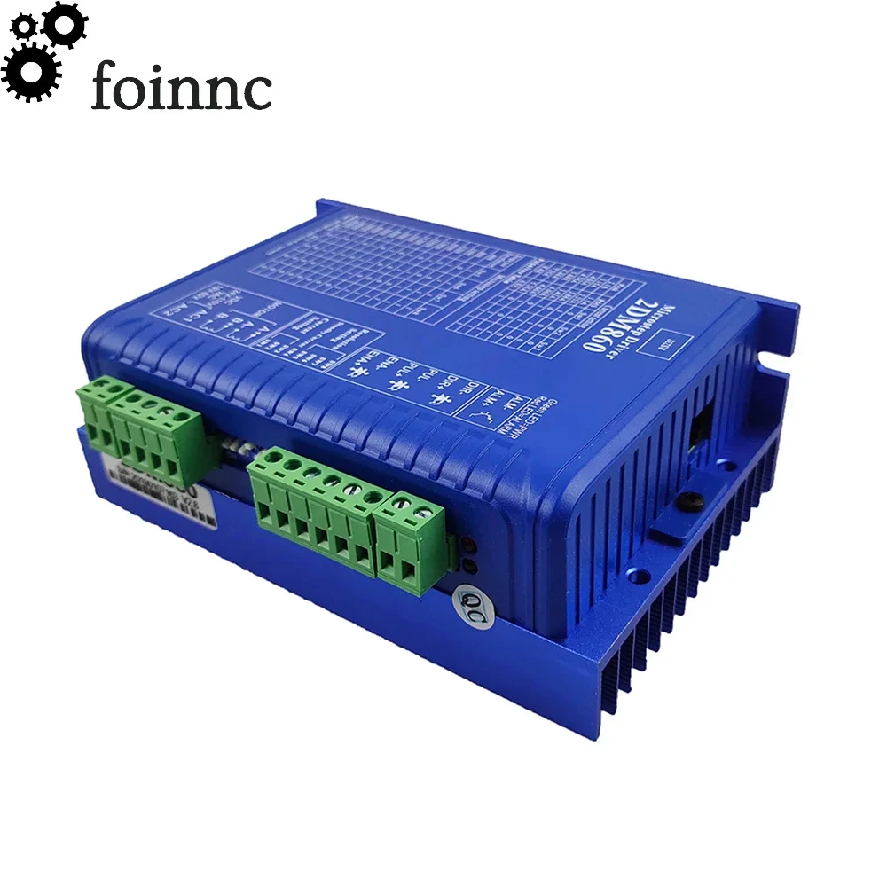 2DM860H NEMA34 2-фазный цифровой драйвер шагового двигателя 2DM860H/2DM860 2.1A-8.4A 24-80 В переменного и постоянного тока, универсальный