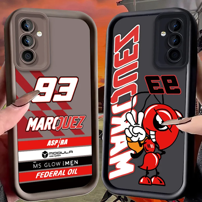 Чехол M-Marquezs 93 для Samsung Galaxy S25 S24 S23 S22 S21 Ultra Plus S20 FE A55 A54 A53 A52 A52S A51 A50 A50S A35 A34 A33 Cover