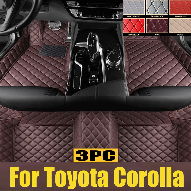 Изготовленные на заказ автомобильные коврики TPE для Toyota Corolla 2007 2008 2009 2010 2011 2012 2013, водонепроницаемый автомобильный коврик для багажника, внутренний ковер