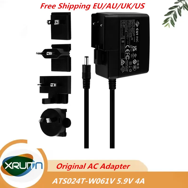 Оригинальный адаптер питания CUI INC ATS024T-W061V SMI18-5-V-P5 SMI36-5-V-P6 5.9V4A 5V3A~5A зарядное устройство с вилкой США/ЕС/Великобритании/Австралии