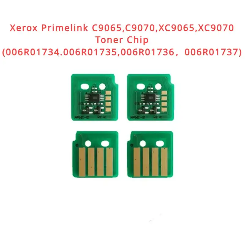 Тонер-чип для принтера Xerox Primelink C9065, C9070, XC9065, XC9070, номер детали: 006R01734.006R01735,006R01736,006R01737)