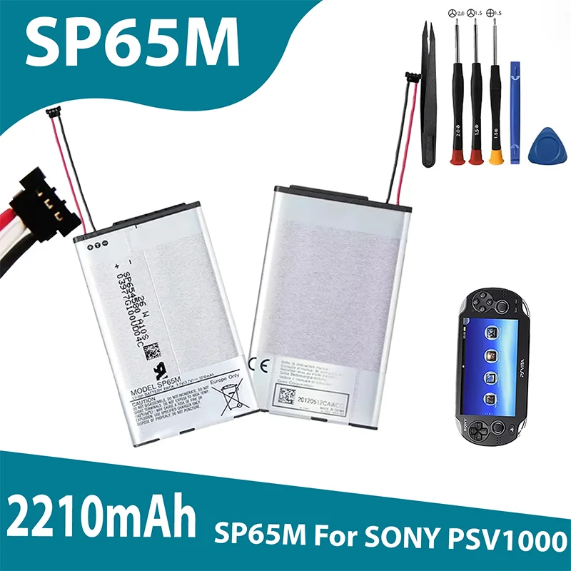 SP65M 3,7 В 2210 мАч сменная аккумуляторная батарея для Sony PSV1000 PlayStation PS VITA геймпад PCH-1001 PCH-1101