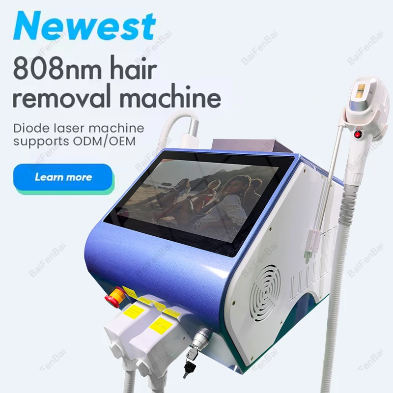 Láser de Diodo permanente 2 en 1, máquina Conmutada de3500W и 808, портативный, пикосиглаз