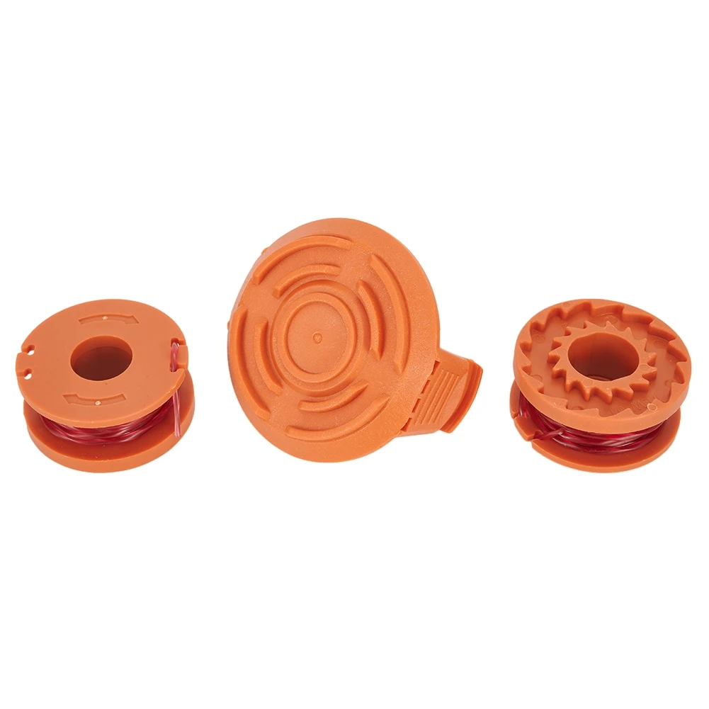 Фото WA0010 Триммер-катушка для Worx с крышкой WA6531 GT WG154 WG155 WG163 WG175, аксессуары для Worx WG154, высокое качество №4