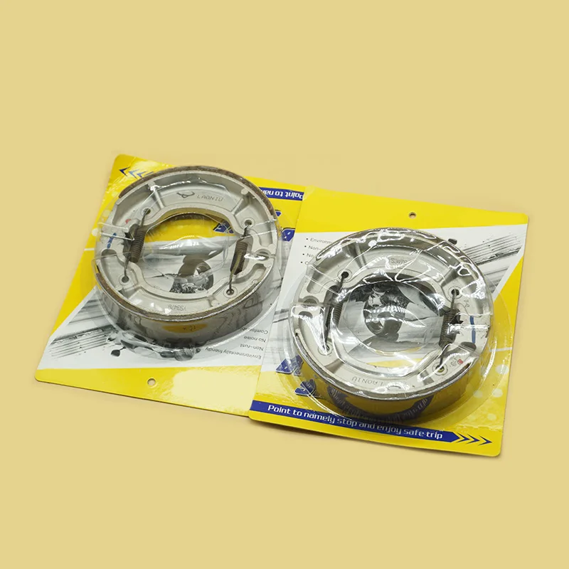 Для YAMAHA V80N News Mate 80 1994-1996 YBR125K 2000-2008 мотоциклетные передние тормозные колодки, комплект задних тормозных колодок