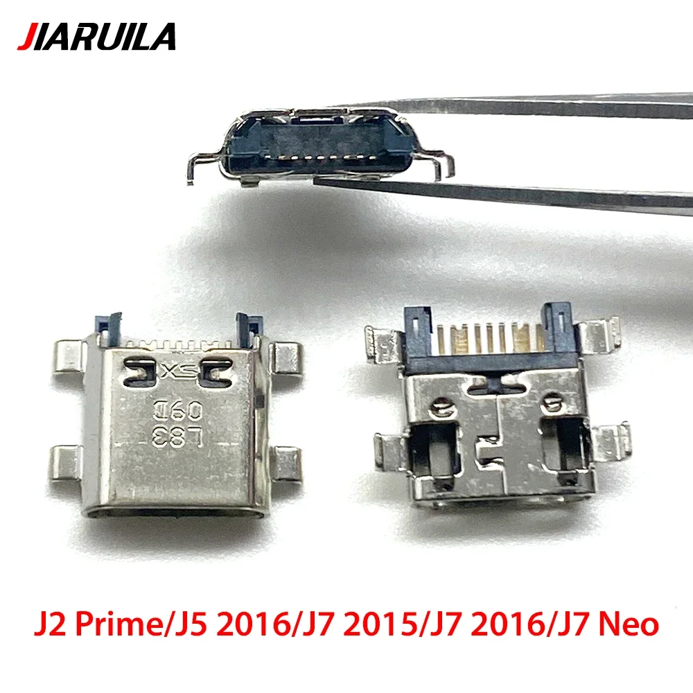 Фото 10-100 шт. для Samsung J5 J7 J2 Prime ON5 G5500 ON7 G6000 G355 G531 G530 Разъем Micro USB для зарядного устройства Разъем для зарядки №3