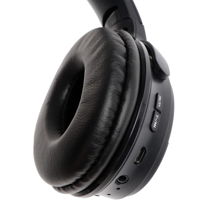 Наушники Perfeo ELLIPSE PF_A4907, беспроводные, накладные, микрофон, BT 4.2, 400 мАч, черные 9354550 (art.: 3920bf1eb381f) - 3920bf1eb381f