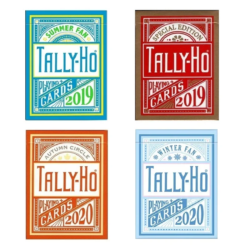 Tally-Ho серия игральных карт USPCC Коллекционная колода покера Размер карты игры карты волшебный трюк волшебник реквизит аксессуар