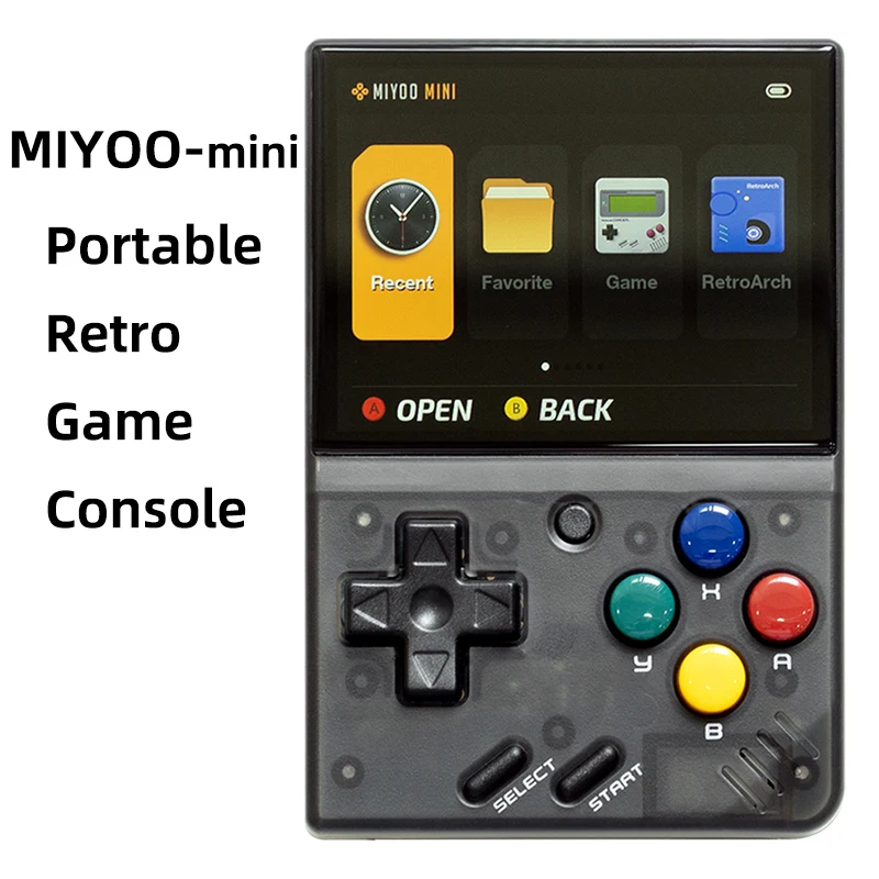 Портативная игровая консоль MIYOO MINI V2 V3, 2,8 дюйма, IPS экран, игровые консоли, система Linux, Классический игровой эмулятор