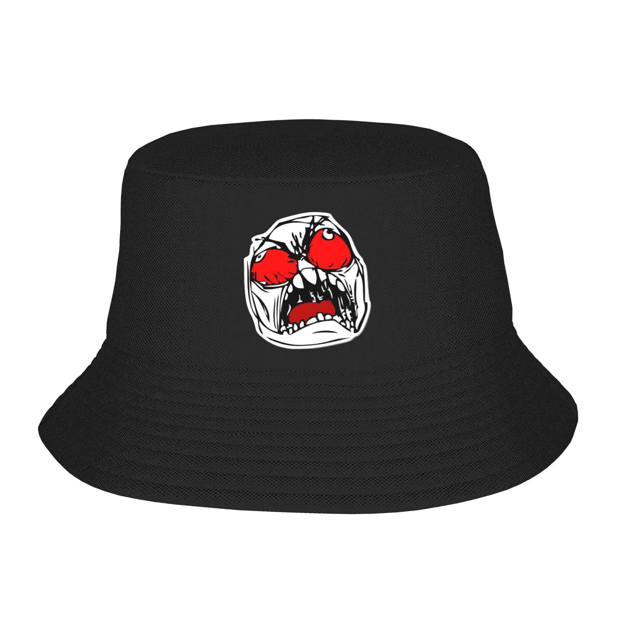 Раздель Xoro, visage de riz Meme seau chapeau Уличная одежда pêcheur casquettes doux pli Holiday crème Solaire Chapeaux pour hommes
