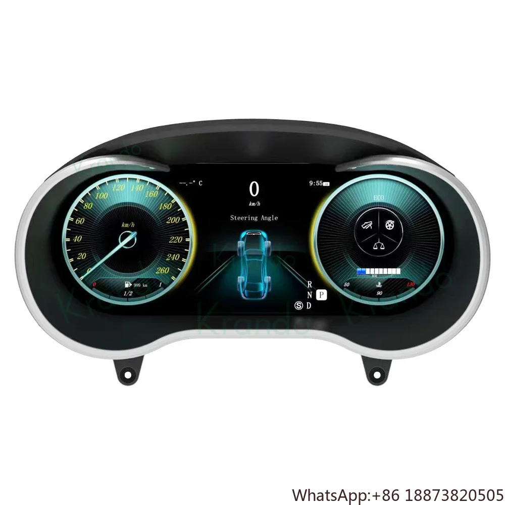 Цифровой кластер Krando для Benz C Class W205 GLC X205 2015-2018, приборный дисплей кабины, система LINUX Plug and Play